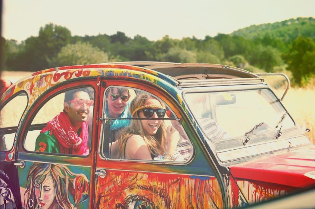 Rallye Hippie 2cv Ibiza
